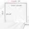American Built Pro Dishwasher Drain Pan - Open-Ended Directs Wtr Upfront for Leak Detection  - 24 inch x 20.5 inch, Wht DWP-1W - alternate 6